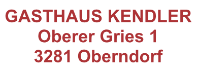 Gasthaus Kendler